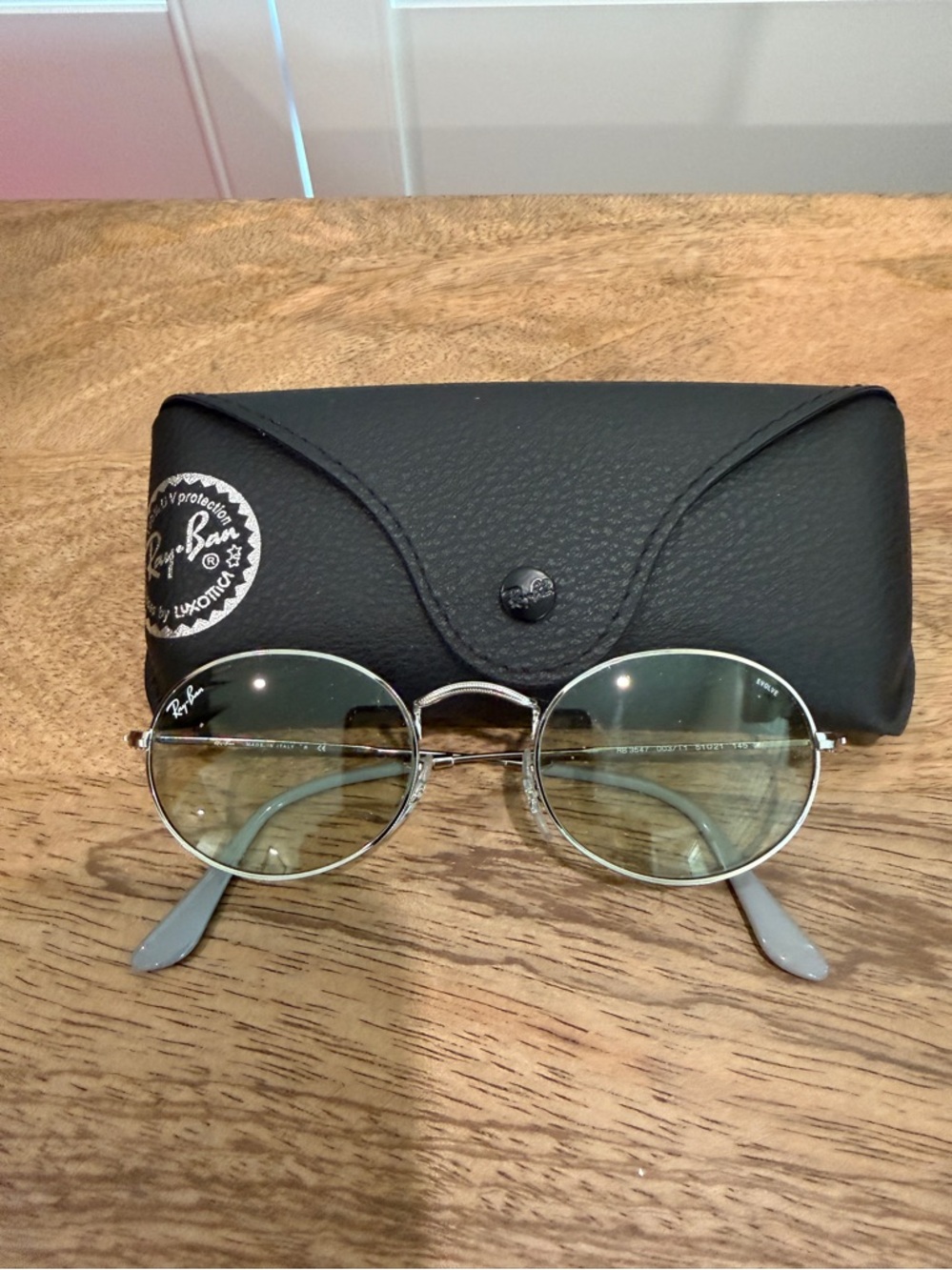 Ray Ban RB3547 Oval Evolve Sunglasses